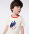 Camiseta infantil de manga corta de algodón con estampado crudo AVALANCHE