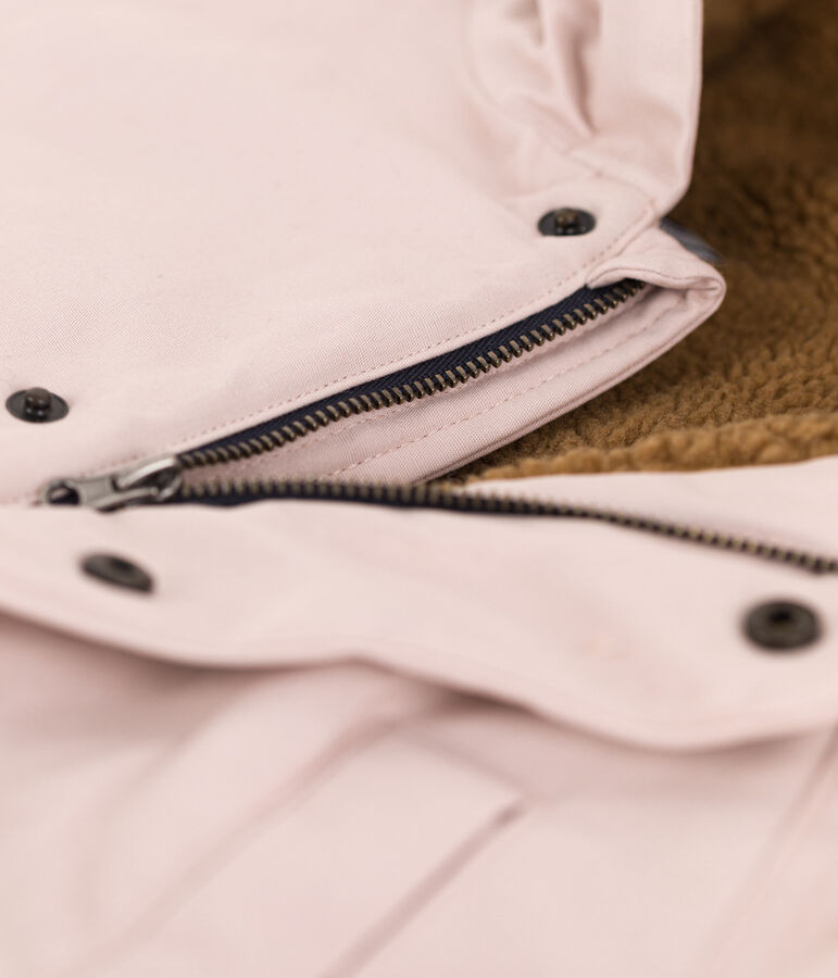 Parka de ni&ntilde;a/ni&ntilde;o rosa