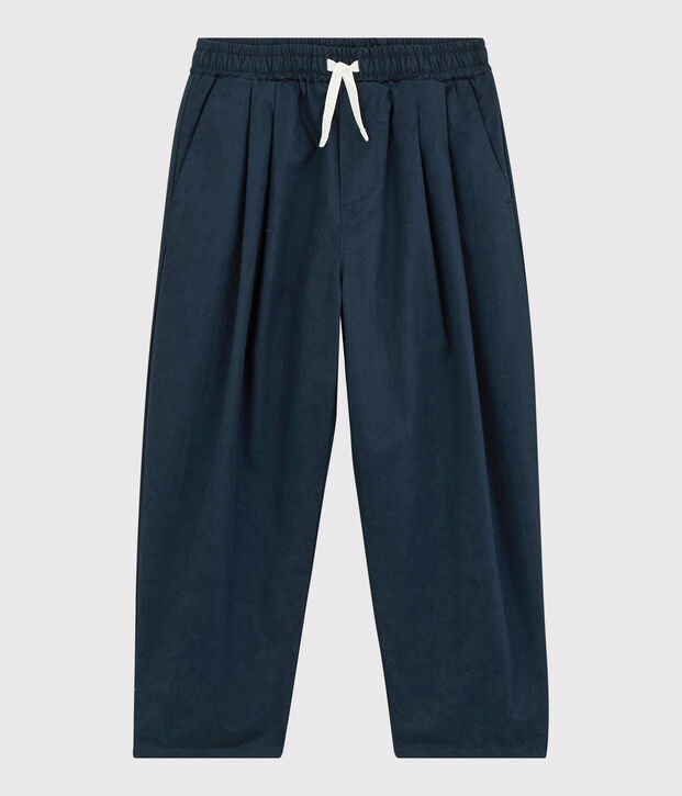 Pantal&oacute;n c&oacute;modo de sarga de algod&oacute;n para ni&ntilde;o SMOKING