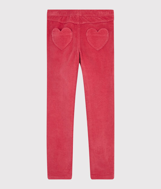 Pantalón de terciopelo para niña rosa POPPY