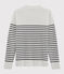 Jersey marinero de hombre blanco MARSHMALLOW/azul SMOKING