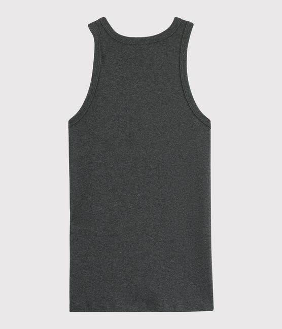 Camiseta de tirantes emblemática de algodón de mujer gris CITY CHINE
