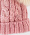 Gorro para niña rosa CHARME/amarillo OR