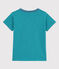 Camiseta de algodón a rayas para niño verde LAVIS/azul VERDE