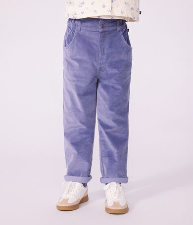 Pantal&oacute;n infantil de terciopelo