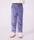 Pantal&oacute;n infantil de terciopelo