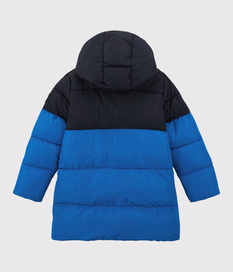 Plum&oacute;n largo de ni&ntilde;a/ni&ntilde;o azul/azul