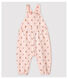 Peto estampado de muletón de bebé niña