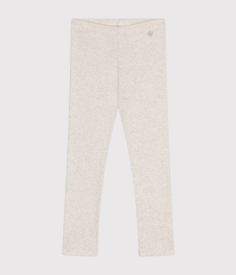 Leggings para ni&ntilde;a beige