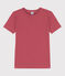 Camiseta L'ICONIQUE de algodón con cuello redondo para mujer rosa PAPI