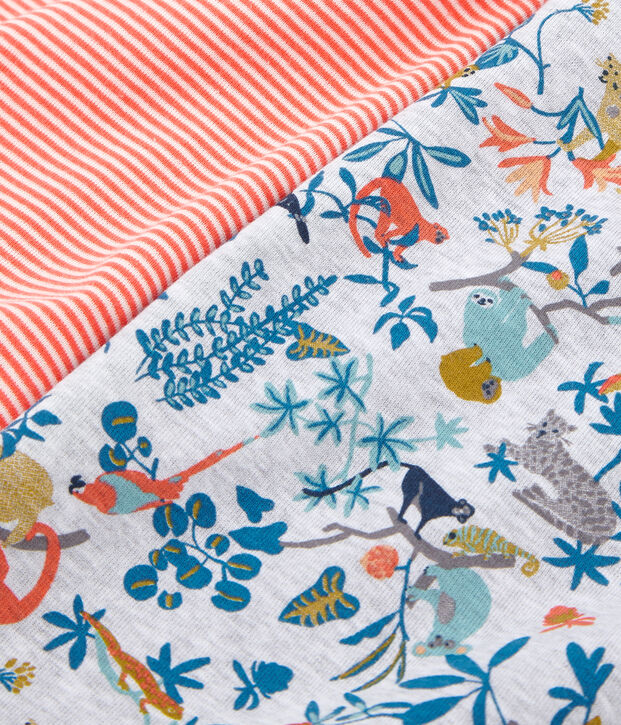 Par de camisetas de tirantes para ni&ntilde;o multicolor