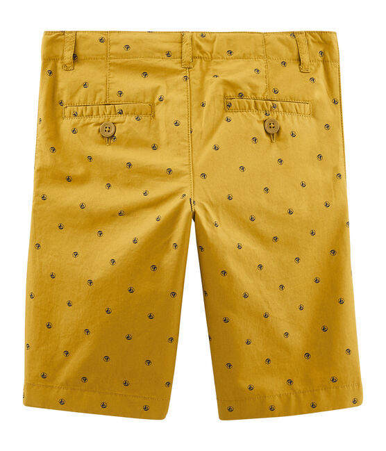 Bermudas de niño amarillo TOPAZE/blanco FETA