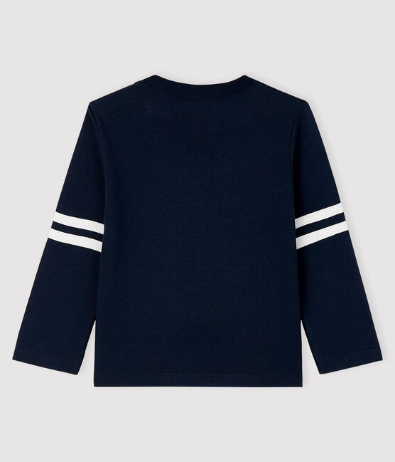 Camiseta para bebé niño azul SMOKING