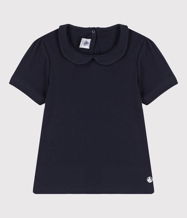 Camiseta de manga corta de algod&oacute;n org&aacute;nico de ni&ntilde;a SMOKING