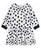 Vestido de manga larga Jean Jullien para bebé niña blanco MARSHMALLOW/ DOTTIES CN