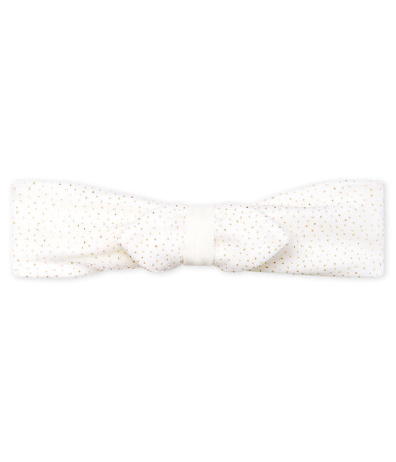 Diadema de tul para bebé niña blanco MARSHMALLOW/rosa COPPER