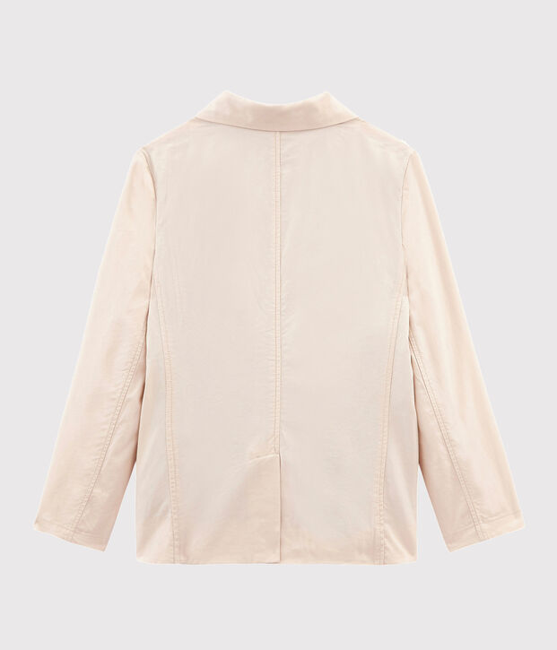 Chaqueta infantil para ni&ntilde;o beige