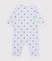 Pyjama b&eacute;b&eacute; en coton sans pieds imprim&eacute; c&oelig;urs blanco/multicolor
