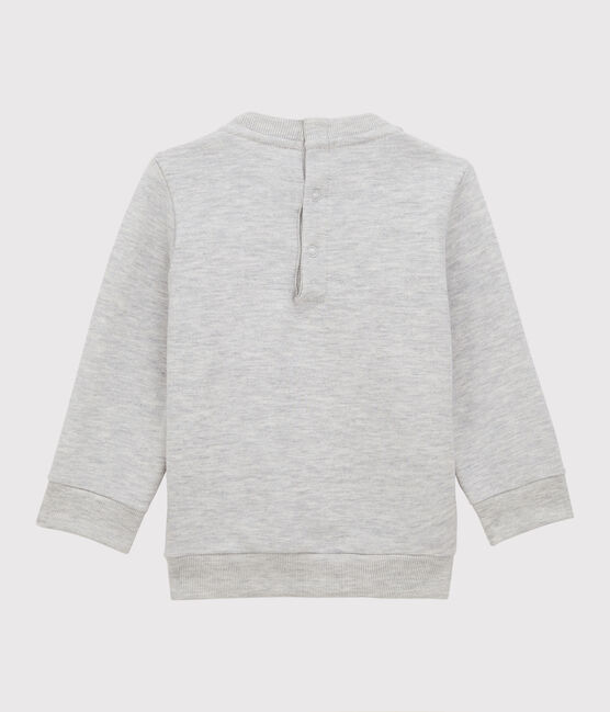 Sudadera de muletón de bebé gris BELUGA CHINE
