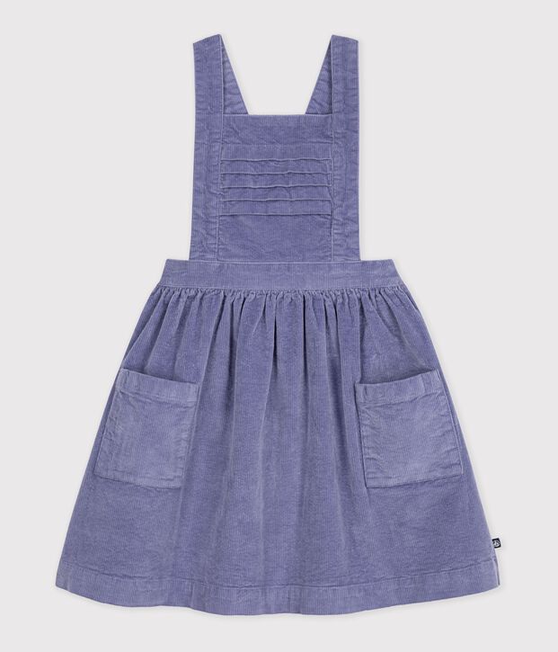 Pichi infantil de terciopelo liso. violeta