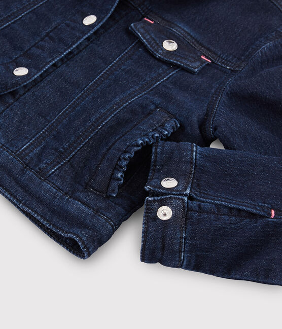 Chaqueta vaquera de niña azul DENIM BLEU FONCE