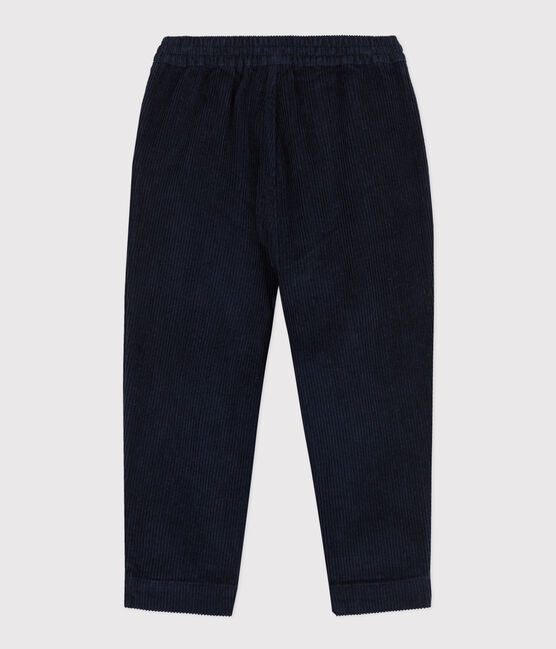 Pantalón de pana de niño azul SMOKING