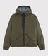 Impermeable acolchado reciclado unisex