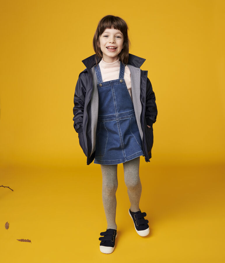 Chubasquero de ni&ntilde;a/ni&ntilde;o azul SMOKING