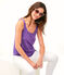 Camiseta de tirantes de lino para mujer REAL