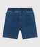 Pantalón corto de tejido vaquero para niño azul BLEU DELAVE