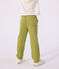 Pantal&oacute;n infantil de algod&oacute;n verde MOSS