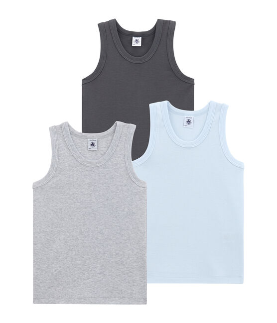Pack de 3 camisetas sin mangas para niño variante 1