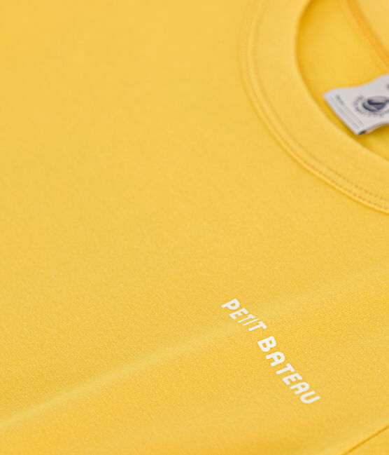 Camiseta estampada de jersey ligero para niño amarillo NECTAR