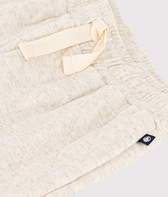Pantalón de túbico acolchado de niño beige MONTELIMAR CHINE
