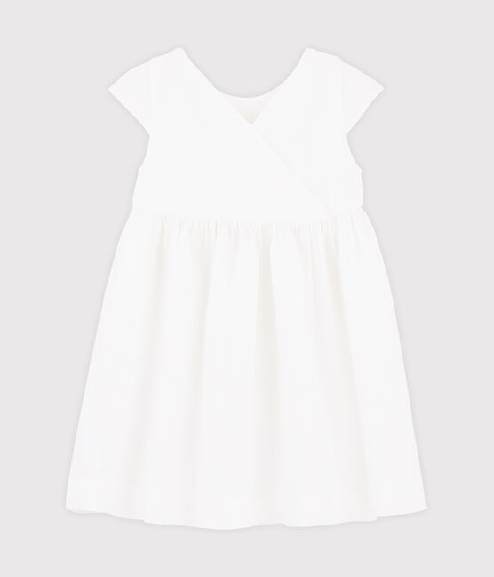 Vestido de ceremonia de niña blanco MARSHMALLOW