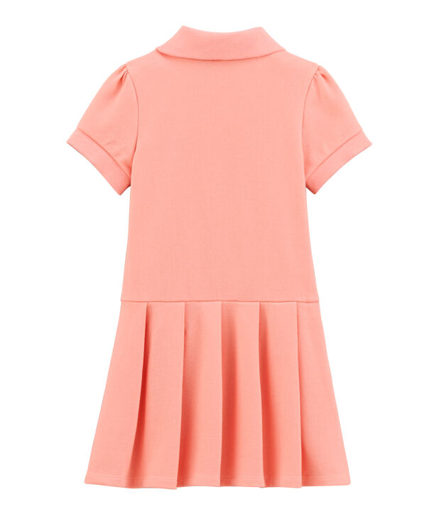 Vestido infantil para ni&ntilde;a rosa