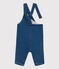 Peto largo de tejido denim para bebé azul BLEU DELAVE