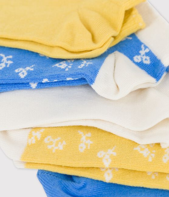 Juego de 5 pares de calcetines de niña variante 1