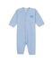 Pijama milrayas sin pies para bebé niño azul ALASKA/blanco ECUME