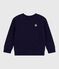 Sudadera infantil lisa de algodón SOIR