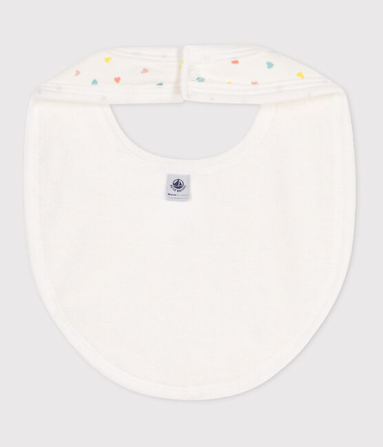 Babero de algodón estampado para recién nacido azul MARSHMALLOW/ AQUATIC