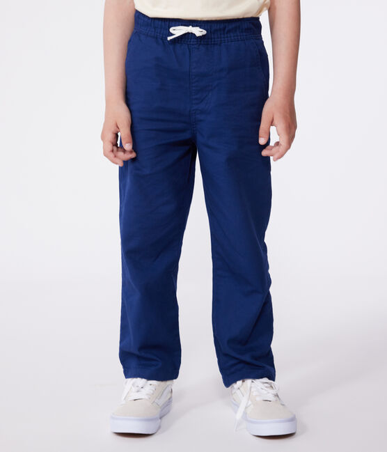 Pantalón infantil de algodón azul MEDIEVAL