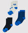 Juego de 3 pares de calcetines para bebé variante 1