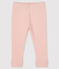 «Leggings» de algodón de bebé rosa MINOIS