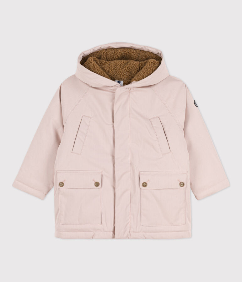 Parka de ni&ntilde;a/ni&ntilde;o rosa