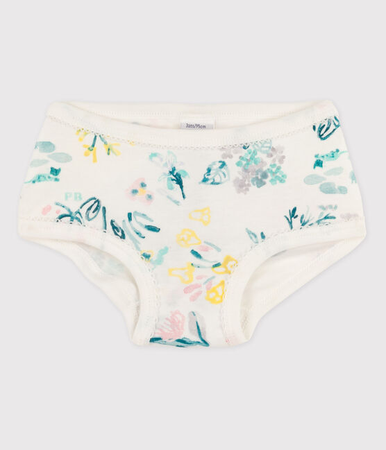 Braguita de algodón de niña blanco MARSHMALLOW/ MULTICO CN