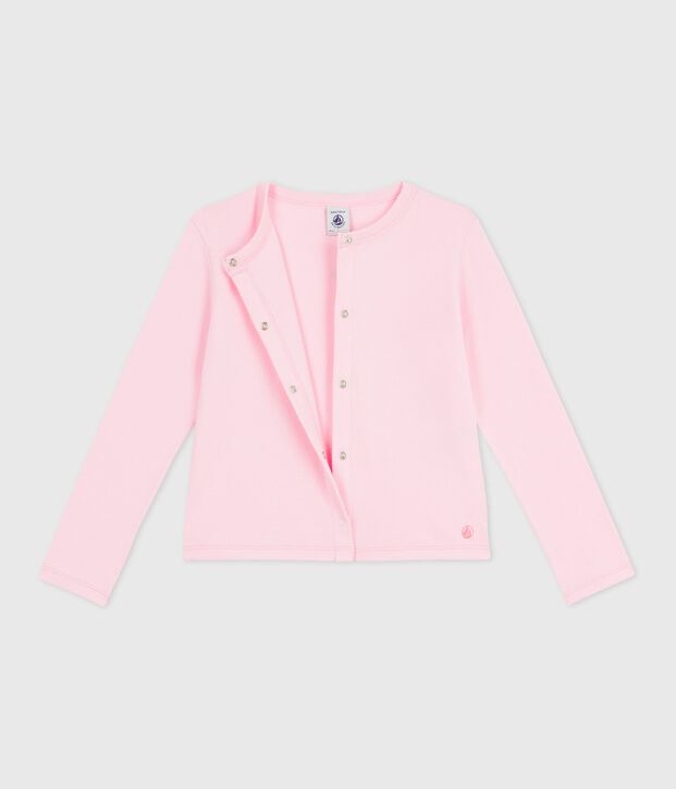 C&aacute;rdigan infantil liso de algod&oacute;n MARQUISE