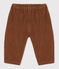 Pantalón de pana para bebé marron CINA