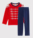 Pijama de disfraz de terciopelo para niño pequeño