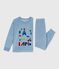 Pijama infantil de terciopelo ADRIATIC
